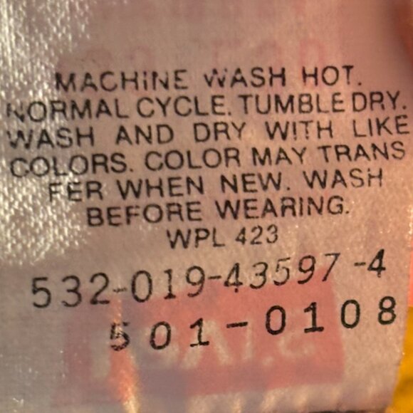 VINTAGE STONEWASH USA LEVIS 🔥 28/28 - Picture 16 of 16